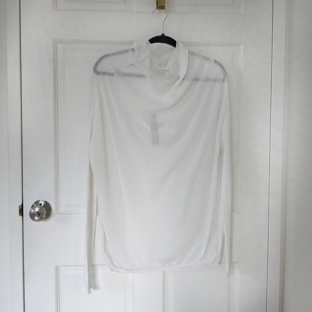 Rick Owens Sheet White Sweater